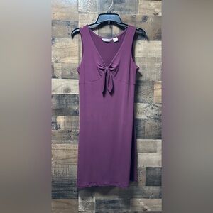 Tommy Bahama Women’s Grape Wine V-Neck Sleeveless Pullover Dress Size M